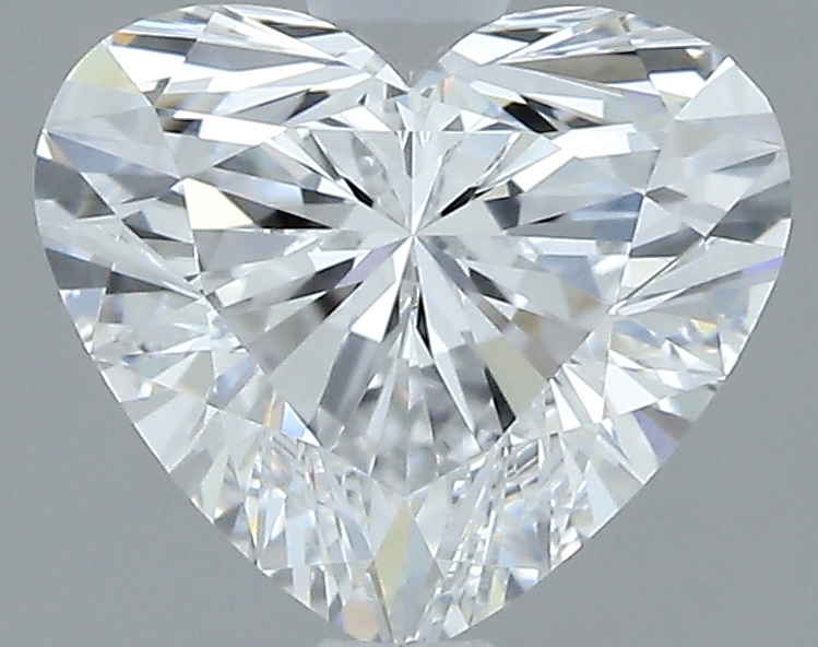 1.08 ct D VVS2 Heart Shape Natural Diamond