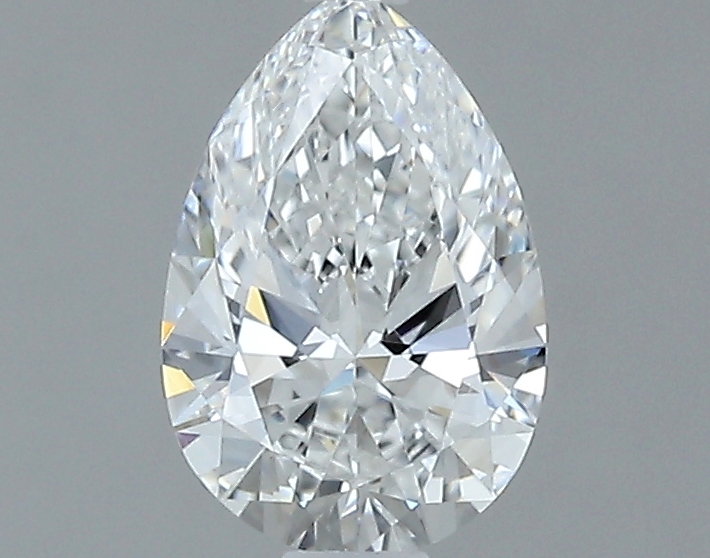 0.63 ct E IF Pear Shape Natural Diamond