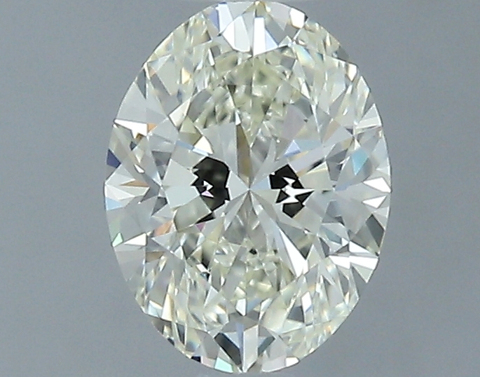 0.90 ct K IF Oval Shape Natural Diamond