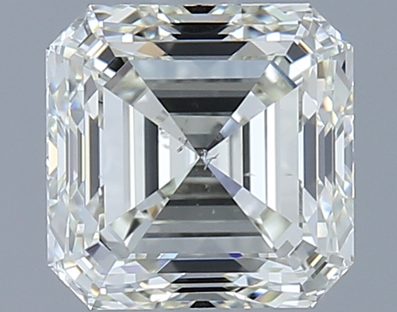 2.02 ct K SI1 Asscher Shape Natural Diamond