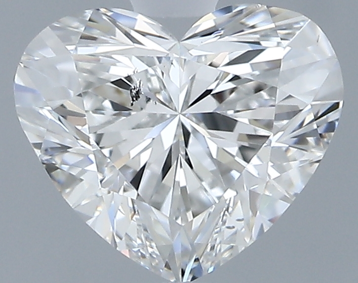 1.00 ct F SI2 Heart Shape Natural Diamond