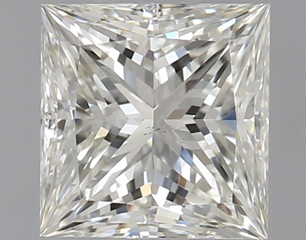 1.00 ct K VS2 Princess Shape Natural Diamond
