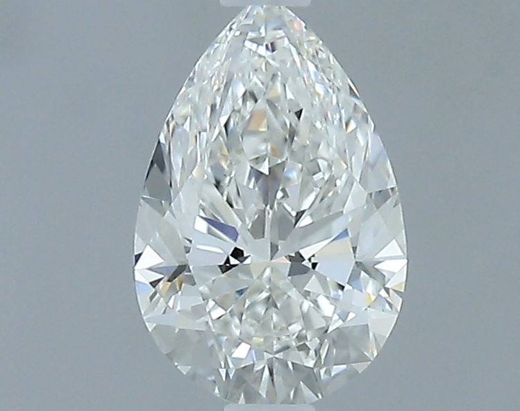 0.63 ct H IF Pear Shape Natural Diamond