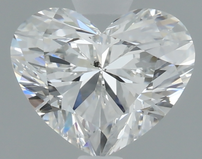 0.70 ct F SI1 Heart Shape Natural Diamond