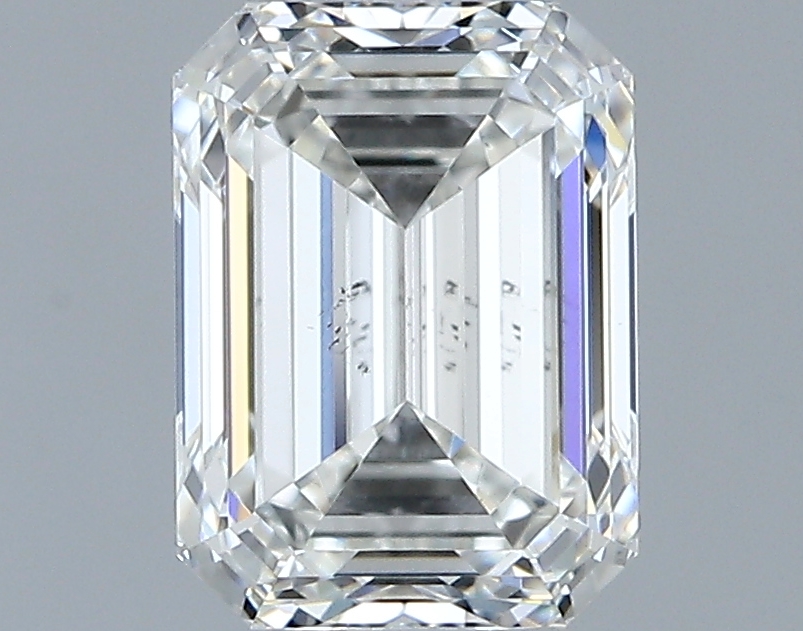 1.01 ct H SI1 Emerald Shape Natural Diamond