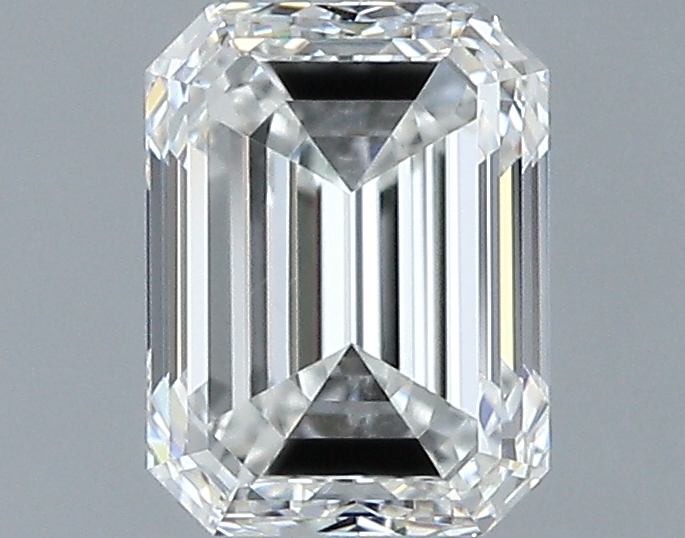 0.71 ct H VVS2 Emerald Shape Natural Diamond