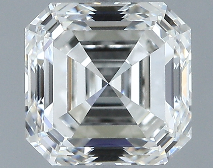 0.91 ct H IF Asscher Shape Natural Diamond