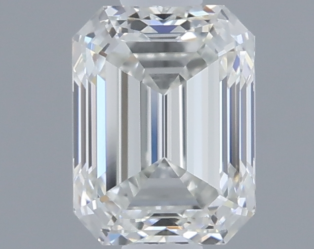 0.70 ct H IF Emerald Shape Natural Diamond