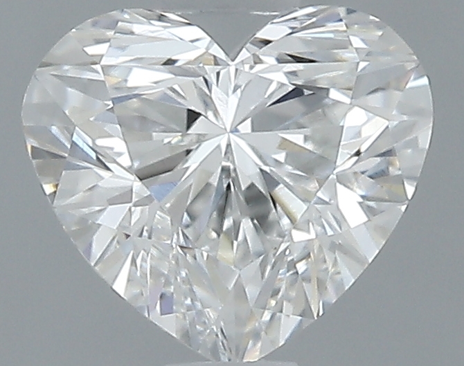0.71 ct F VVS2 Heart Shape Natural Diamond