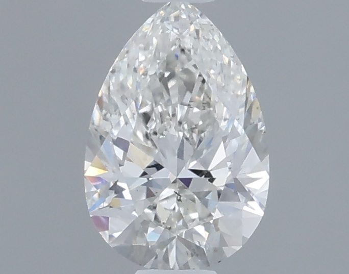 0.61 ct H SI1 Pear Shape Natural Diamond