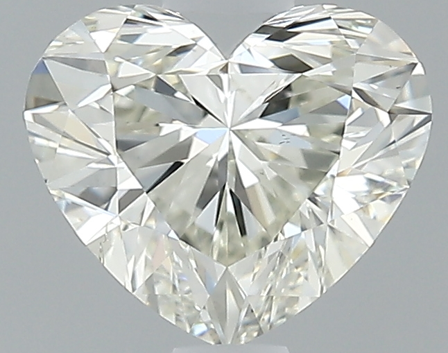 0.92 ct L SI1 Heart Shape Natural Diamond