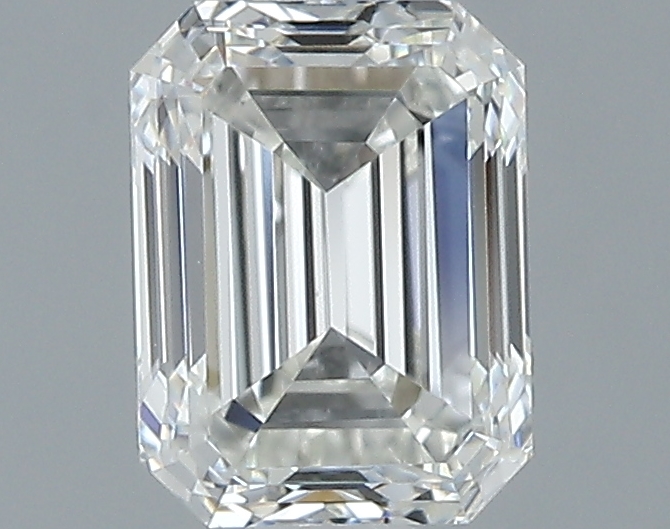 0.80 ct H VVS1 Emerald Shape Natural Diamond