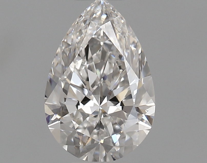 0.74 ct F VVS1 Pear Shape Natural Diamond