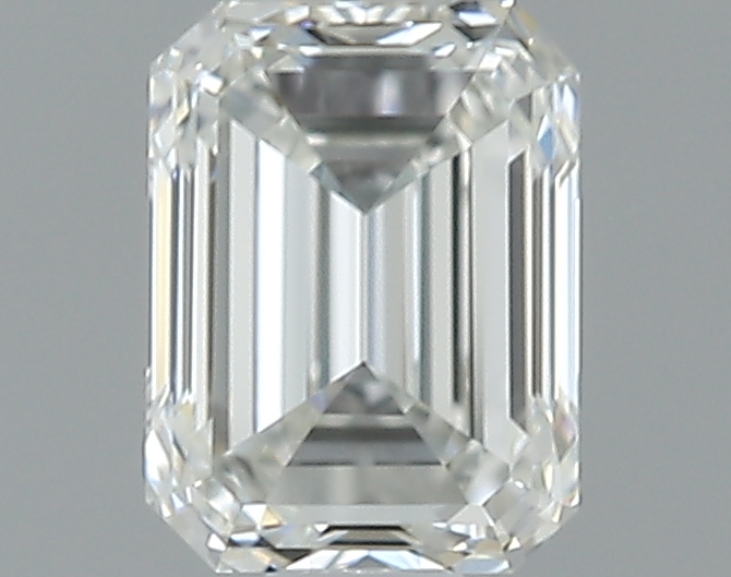 0.70 ct I IF Emerald Shape Natural Diamond