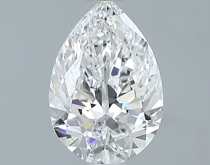 1.00 ct D SI1 Pear Shape Natural Diamond