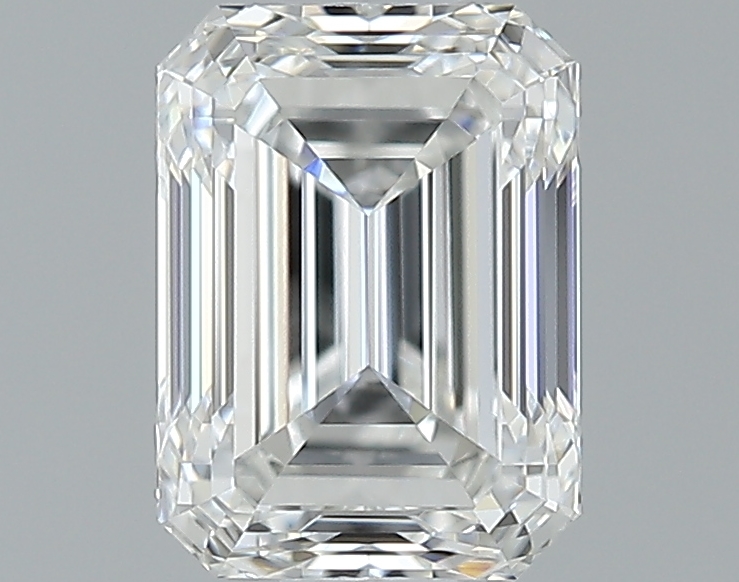 1.00 ct F VVS2 Emerald Shape Natural Diamond
