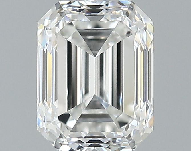 1.00 ct F VS1 Emerald Shape Natural Diamond
