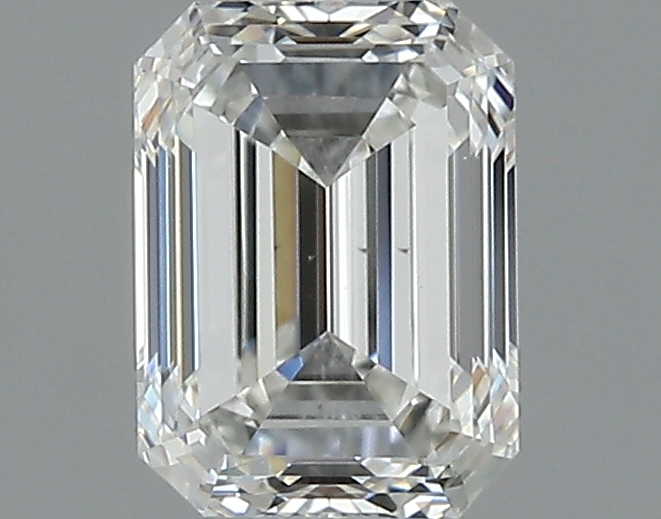 0.62 ct H VS1 Emerald Shape Natural Diamond