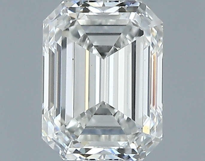 0.70 ct H VS2 Emerald Shape Natural Diamond