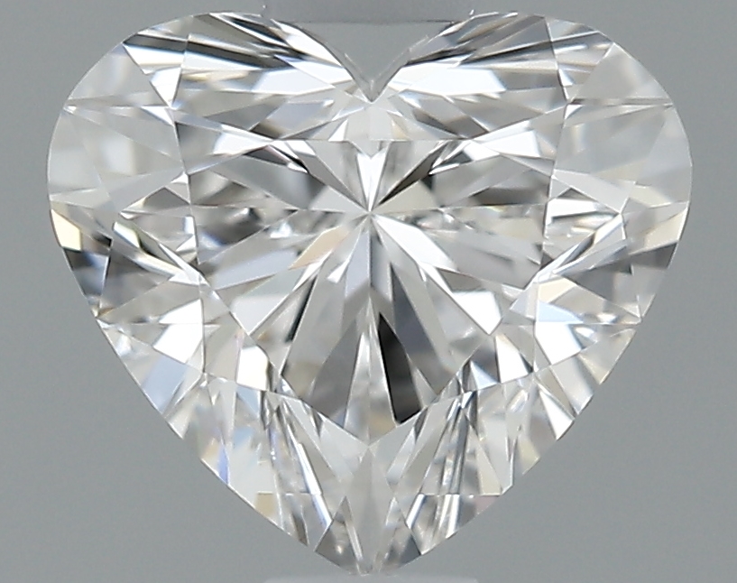 0.71 ct F VVS2 Heart Shape Natural Diamond