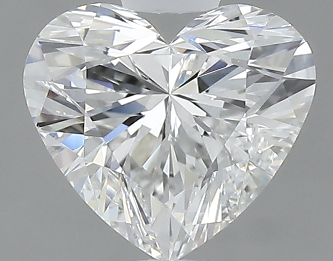0.91 ct F VVS2 Heart Shape Natural Diamond