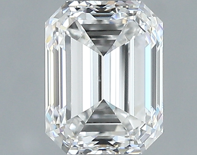 0.71 ct F VS2 Emerald Shape Natural Diamond