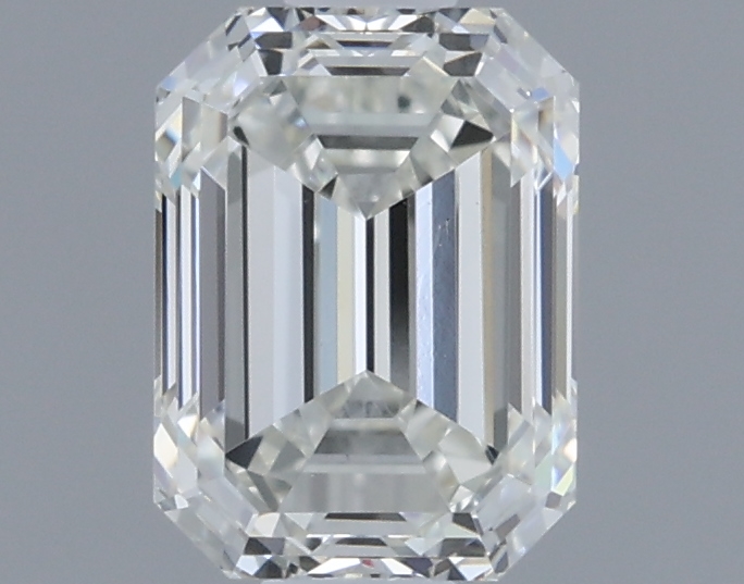 0.71 ct J VS1 Emerald Shape Natural Diamond