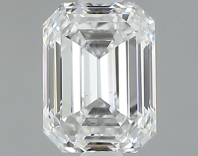 0.80 ct D VS2 Emerald Shape Natural Diamond
