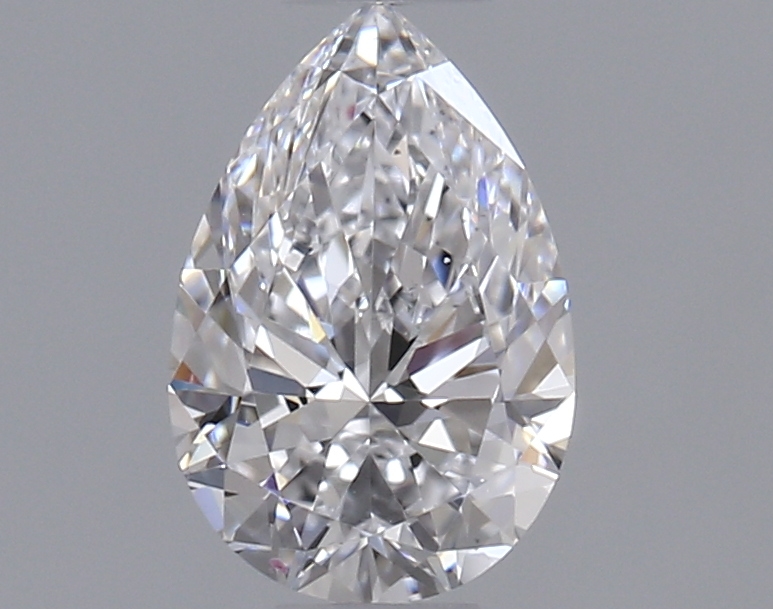 0.70 ct D VS2 Pear Shape Natural Diamond