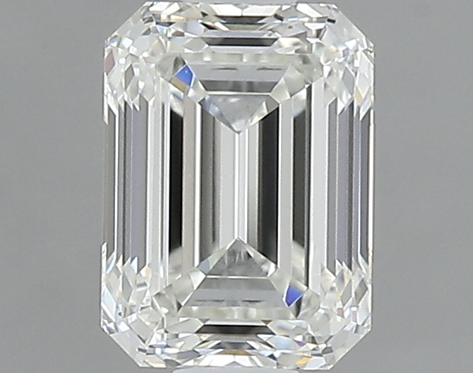 0.70 ct J VVS2 Emerald Shape Natural Diamond