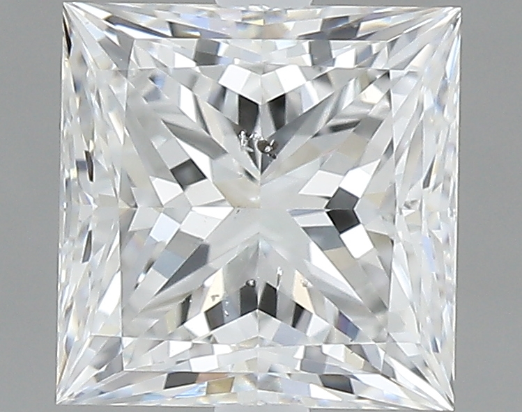 1.05 ct E SI2 Princess Shape Natural Diamond