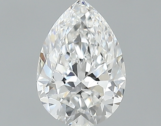 0.70 ct E VVS1 Pear Shape Natural Diamond