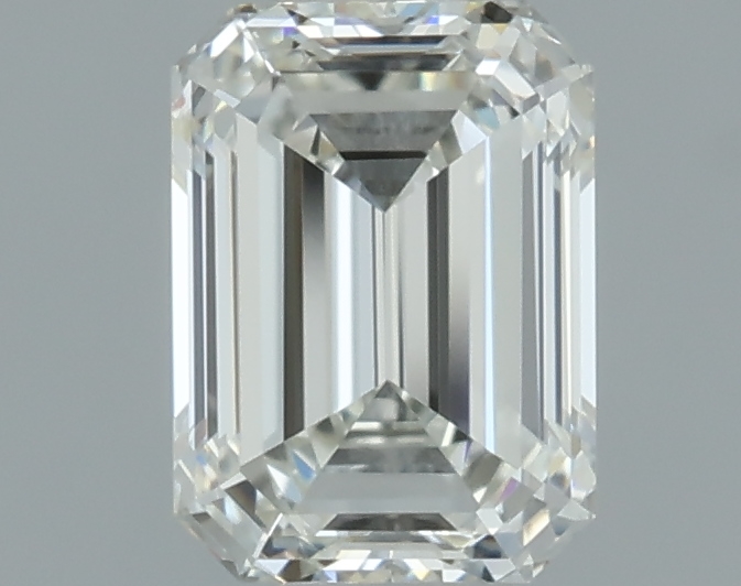 0.71 ct I IF Emerald Shape Natural Diamond
