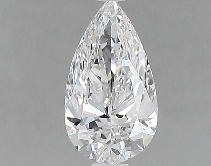 0.70 ct D VS2 Pear Shape Natural Diamond