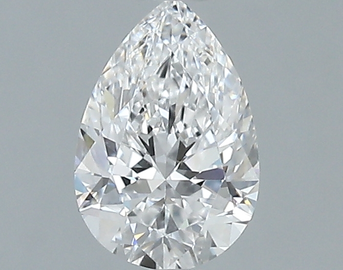 0.70 ct D IF Pear Shape Natural Diamond