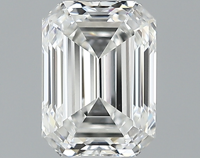 0.91 ct F VS1 Emerald Shape Natural Diamond