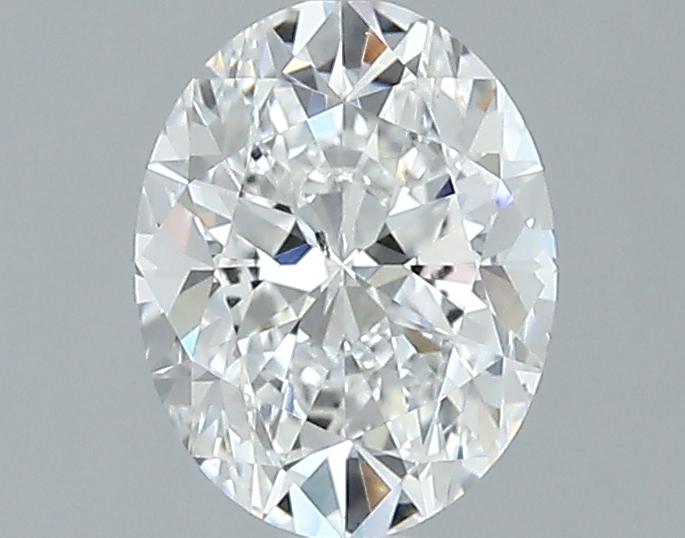 1.00 ct F SI1 Oval Shape Natural Diamond