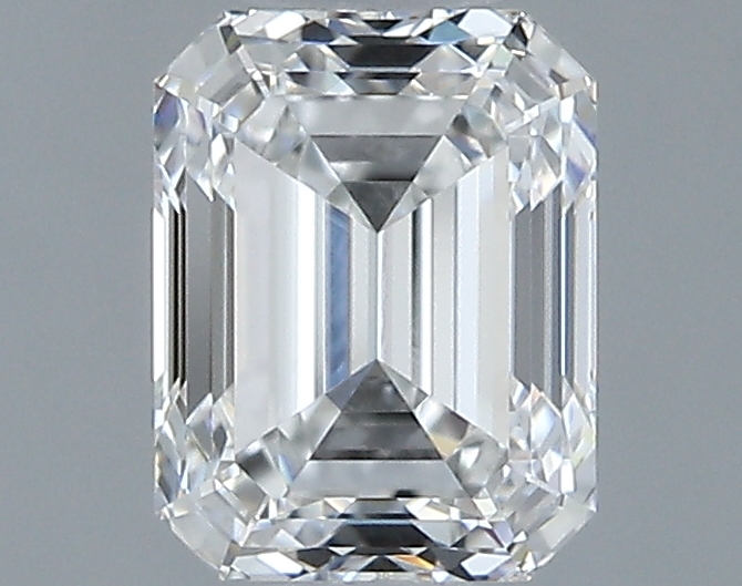 0.91 ct F FL Emerald Shape Natural Diamond