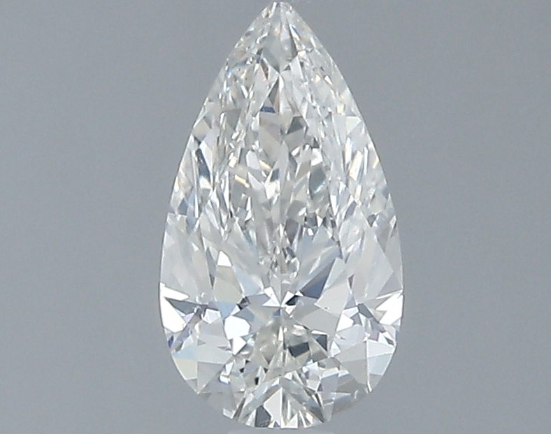 0.80 ct H SI1 Pear Shape Natural Diamond