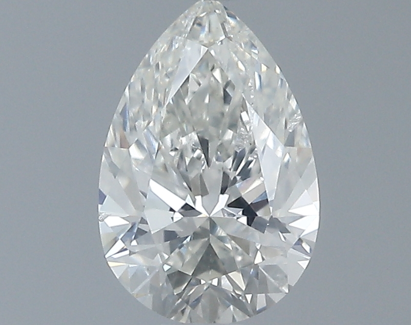 0.80 ct H SI2 Pear Shape Natural Diamond