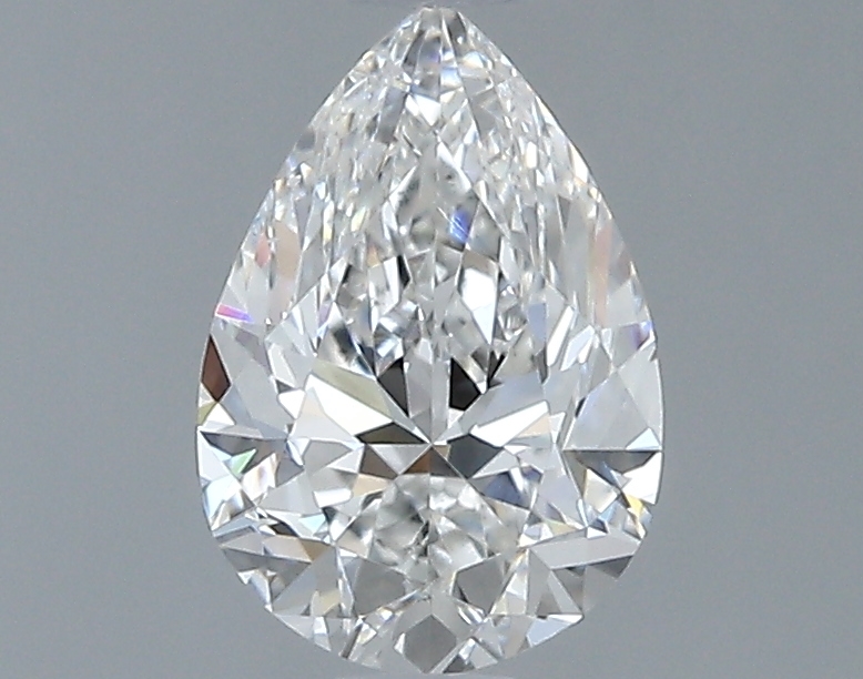0.80 ct F VS2 Pear Shape Natural Diamond