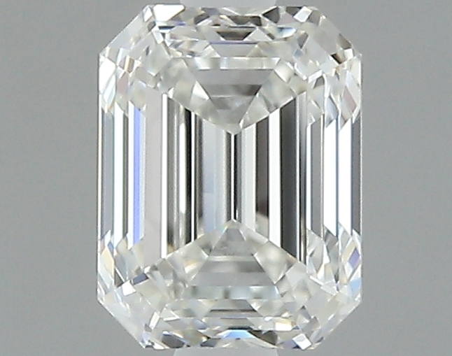0.71 ct H VS1 Emerald Shape Natural Diamond