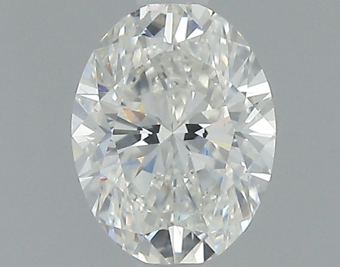 0.90 ct H SI1 Oval Shape Natural Diamond