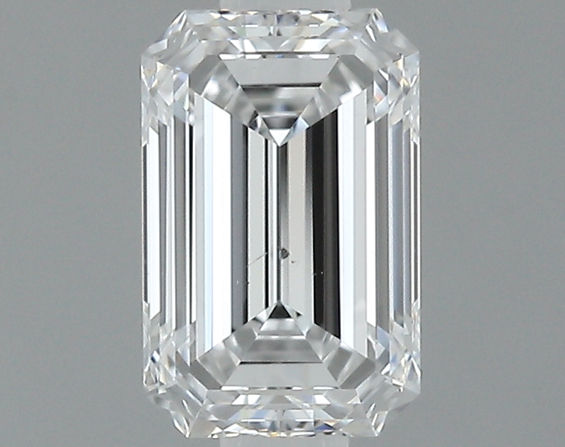 0.72 ct D SI1 Emerald Shape Natural Diamond