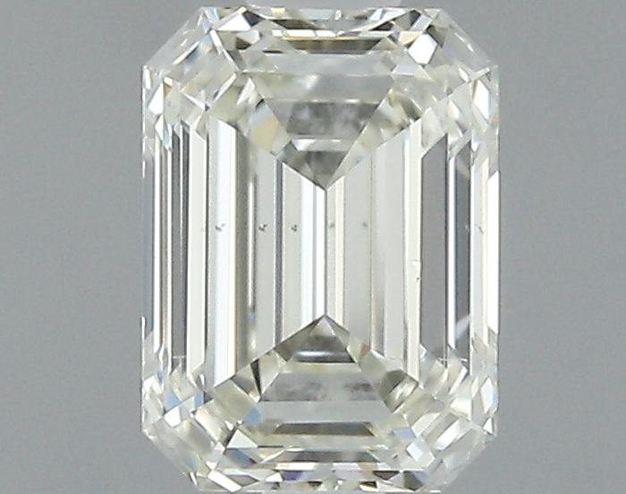 0.90 ct K SI1 Emerald Shape Natural Diamond