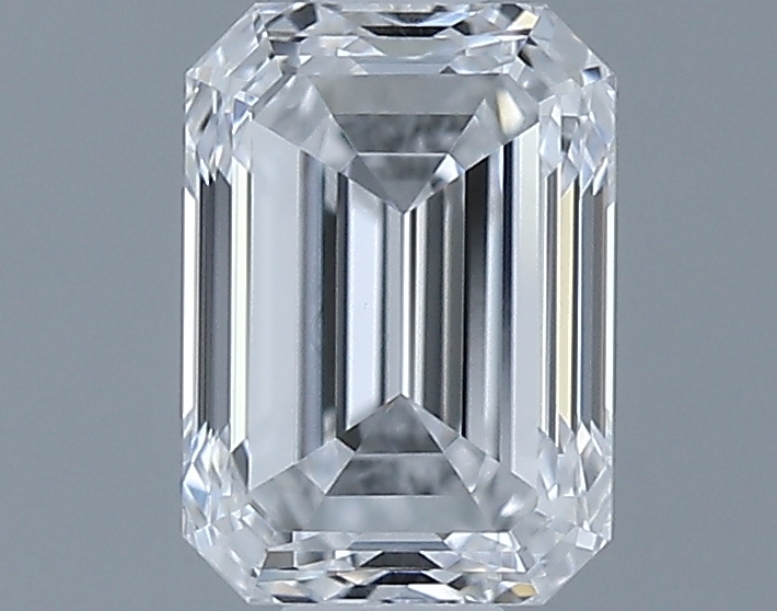 0.74 ct D VVS2 Emerald Shape Natural Diamond