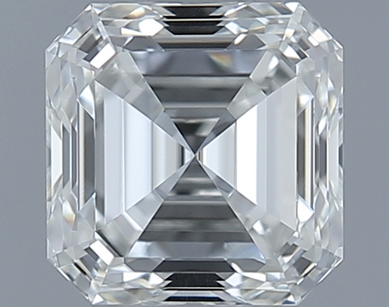 0.62 ct H VVS1 Asscher Shape Natural Diamond