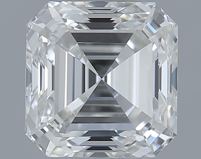 0.80 ct H IF Asscher Shape Natural Diamond