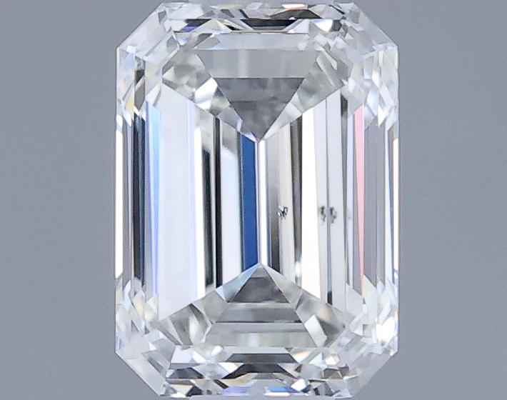 0.61 ct H SI1 Emerald Shape Natural Diamond