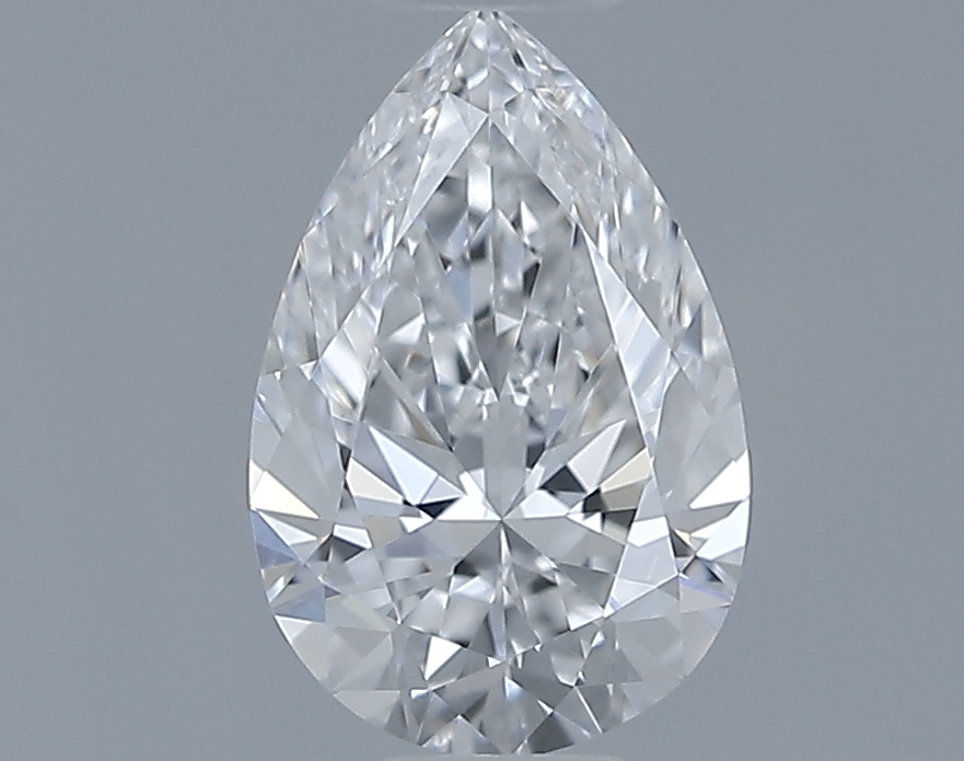 0.70 ct D IF Pear Shape Natural Diamond
